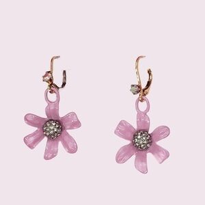 Betsey Johnson Flower Earrings